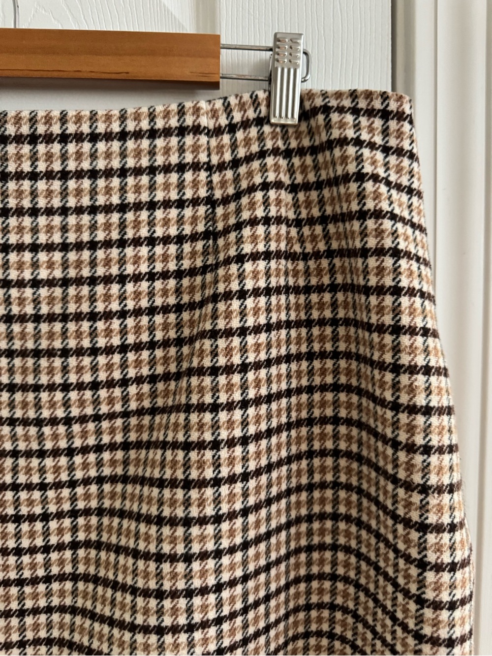 LOFT Horsebit Plaid Mini Skirt 14 - Picture 6 of 13
